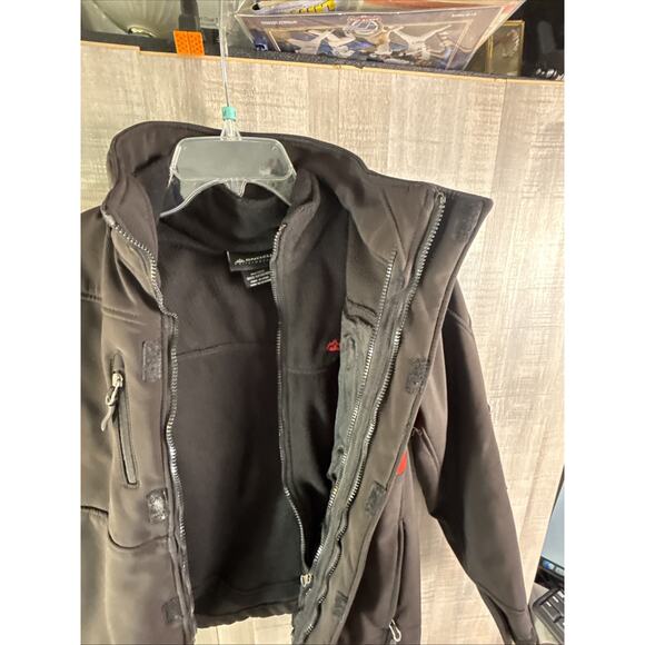 BOYS SNOZU Jacket Winter Ski/ Snowboard Size 10/12 M Zip Out Fleece Lining - Picture 9 of 9